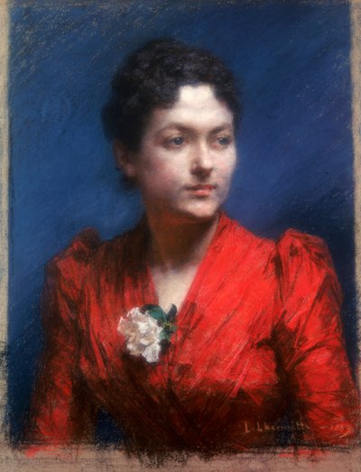 Madame Lambert, 1889 tekijältä Leon Augustin Lhermitte