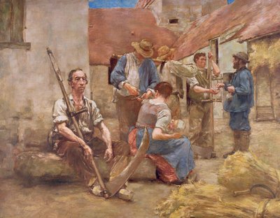 Maksaminen harvestereille (luonnos) tekijältä Leon Augustin Lhermitte