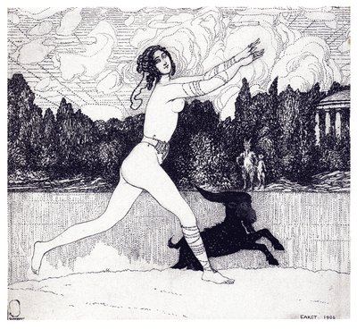 Tuki t Vision Magajine Zo ja maalaus 1906. 4, 1906 tekijältä Leon Bakst