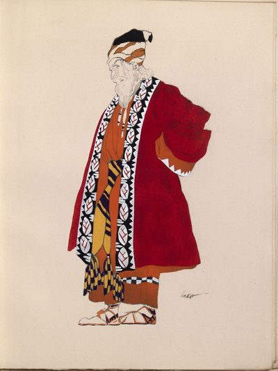 Pukusuunnittelu tekijältä Leon Bakst