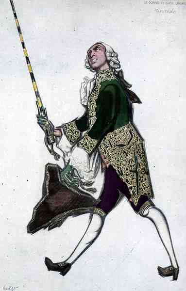 Puku Rinaldolle Good-Humoured Ladiesista tekijältä Leon Bakst