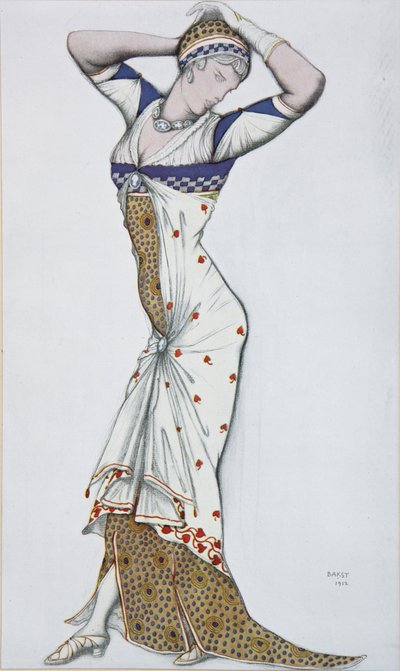 Modernin mekon suunnittelu, 1910-luku tekijältä Leon Bakst