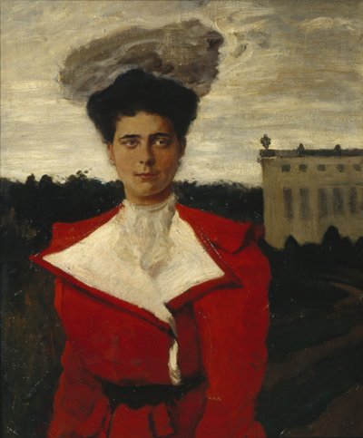 Venäjän suurherttuatar Elena Vladimirovnan muotokuva 1882-1957 tekijältä Leon Bakst