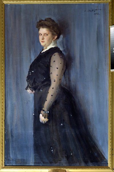S.P.Wallisonin muotokuva (S.P.Wallisonin muotokuva) (öljy kankaalle) tekijältä Leon Bakst