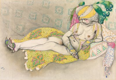 Keltainen sulttaana tekijältä Leon Bakst