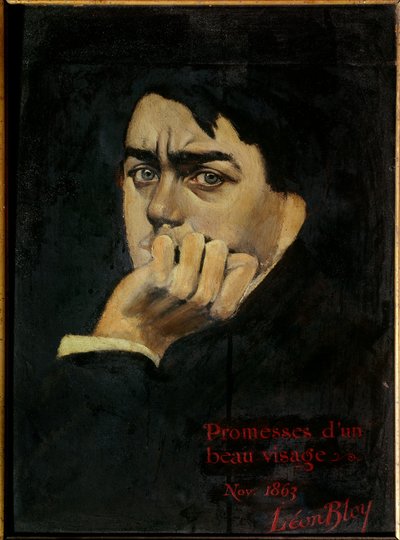 Omakuva lupaukset kauniista kasvomaalauksesta Leon Bloy (1846-1917) 1863 Yksityinen kokoelma. tekijältä Leon Bloy