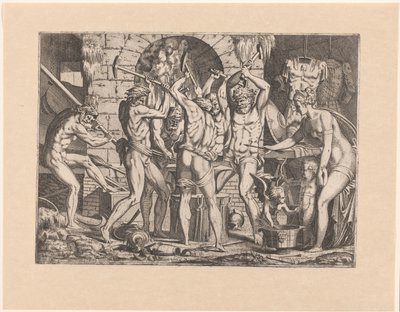 Venus in de smidse van Vulcanus tekijältä Leon Davent