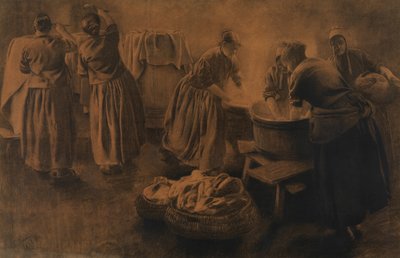 Sumu (hiili paperilla) tekijältä Leon Henri Marie Frederic