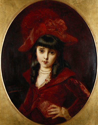 Punainen mekko, 1881 tekijältä Leon Herbo