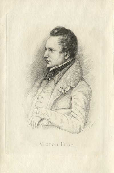 Victor Hugon muotokuva 1802-1885 tekijältä Leon Noel