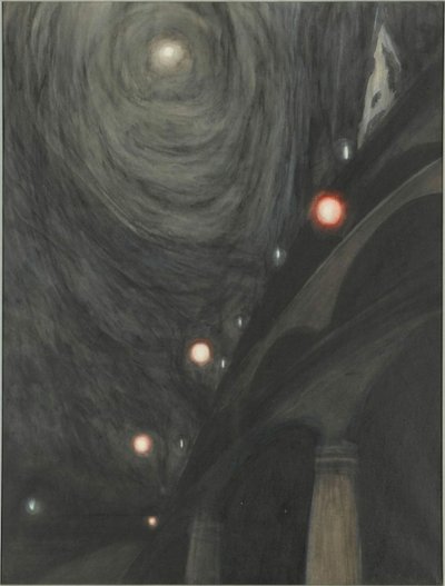 Kuunvalo ja valo, c. 1909. tekijältä Leon Spilliaert