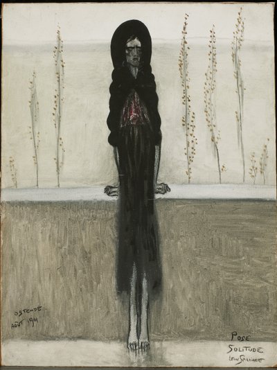 Poseeraus, yksinäisyys tekijältä Leon Spilliaert