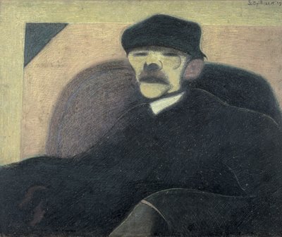 Mies punakorvainen, Gorkin muotokuva tekijältä Leon Spilliaert