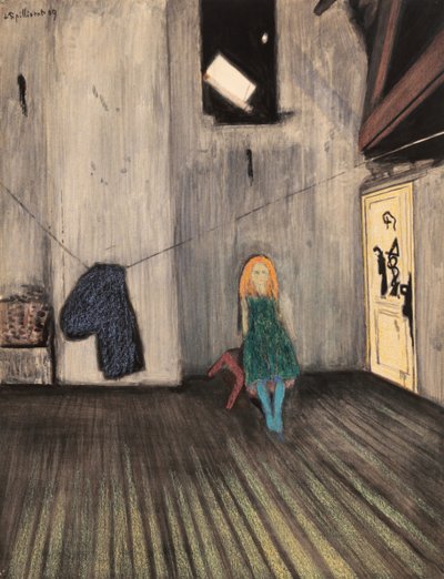 All Alone Alone, 1909. tekijältä Leon Spilliaert