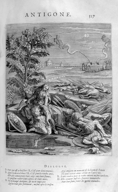Antigone, 1615 tekijältä Leonard Gaultier