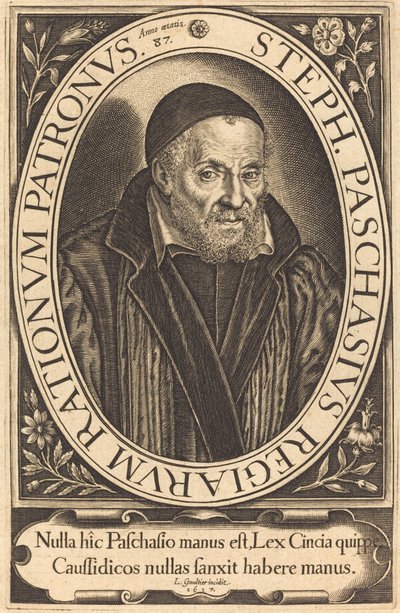 Etienne Pasquier tekijältä Leonard Gaultier