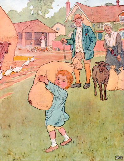 Baa, Baa, musta lammas tekijältä Leonard Leslie Brooke