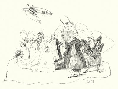 Fiddle-de-dee, fiddle-de-dee (kaiverrus) tekijältä Leonard Leslie Brooke