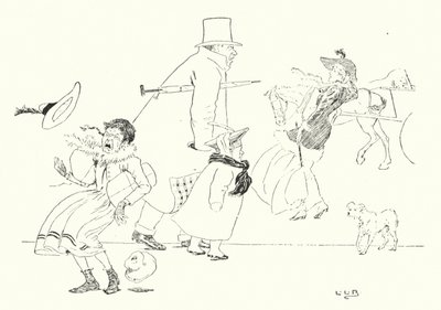 Jos aivastat maanantaina, aivastat vaaran vuoksi (kaiverrus) tekijältä Leonard Leslie Brooke