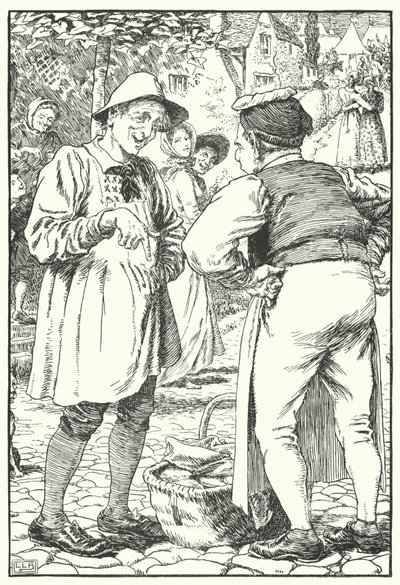 Simple Simon (kaiverrus) tekijältä Leonard Leslie Brooke