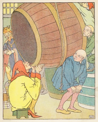 Kultainen hanhi (värilitro) tekijältä Leonard Leslie Brooke