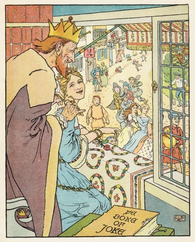 Kultainen hanhi (värilitro) tekijältä Leonard Leslie Brooke