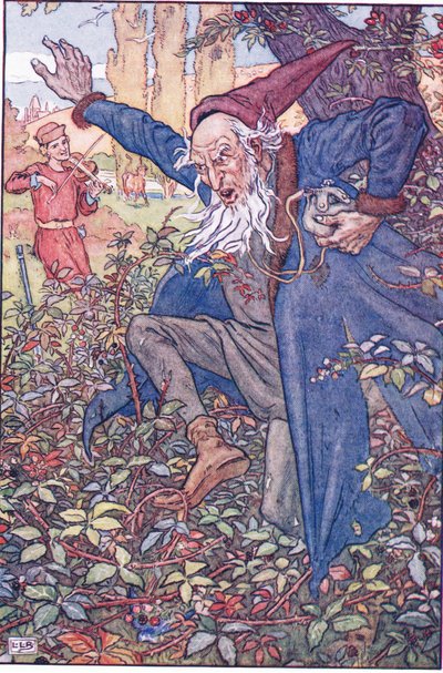 Juutalainen pensaassa, 1920-luku tekijältä Leonard Leslie Brooke