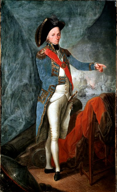 Horatio Nelsonin muotokuva tekijältä Leonardo Guzzardi