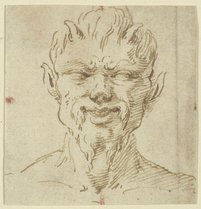 Faunin pää tekijältä Leonardo da Vinci