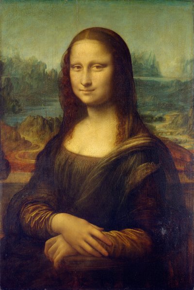 Saksan kieli:  Mona Lisa Mona Lisa tekijältä Leonardo da Vinci