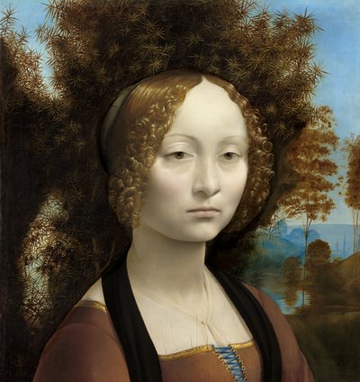Ginevra de Benci tekijältä Leonardo da Vinci