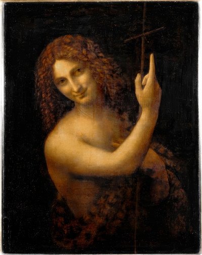 Johannes der Täufer tekijältä Leonardo da Vinci