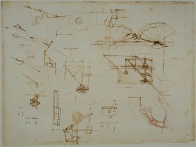 Mekaaninen opiskelu tekijältä Leonardo da Vinci