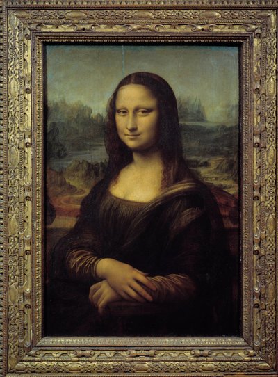Mona Lisan muotokuva (La Gioconda) tekijältä Leonardo da Vinci