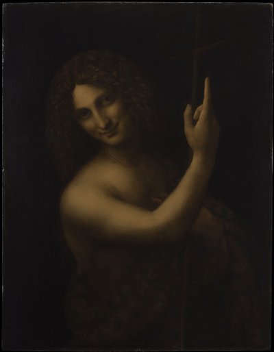 Pyhä Johannes Kastaja, 1513-1516. tekijältä Leonardo da Vinci