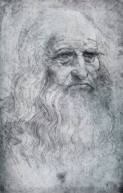 Leonardo da Vincin omakuva, c1512-1515 1954 tekijältä Leonardo da Vinci