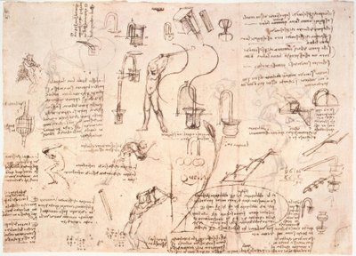 Studien zum Wasserfluß in Rohren ... tekijältä Leonardo da Vinci