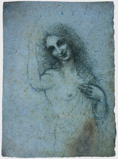 Enkeli lihassa, noin 1514 tekijältä Leonardo da Vinci