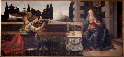 Ilmoitus - 1472-1475 tekijältä Leonardo da Vinci