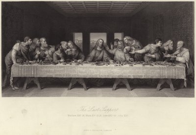 Viimeinen ehtoollinen tekijältä Leonardo da Vinci