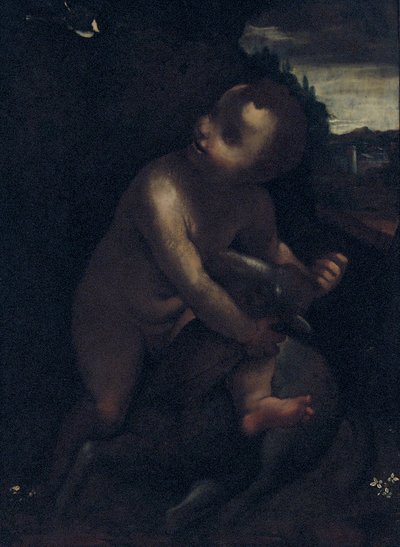 Vauva Pyhä Johannes Kastaja tekijältä Leonardo da Vinci