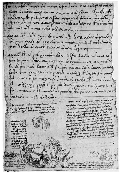 Heitettyjen kivien ja pudotusten lentoradat, 1400-luvun loppu tai 1500-luvun alku 1954 tekijältä Leonardo da Vinci