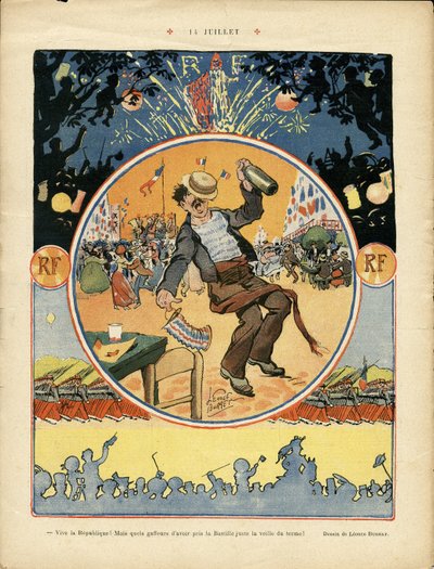 Kuvitus Leonce Burretista (1865-1915) Le Riressa tekijältä Leonce Burret