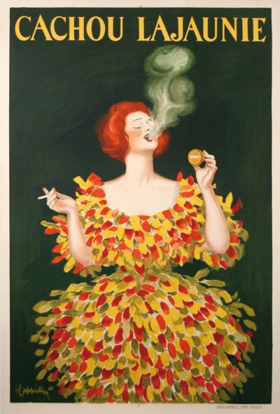 Cachou Lajaunie, 1922 tekijältä Leonetto Cappiello