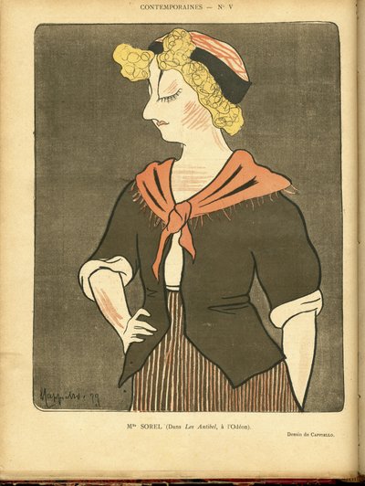 Kuvitus Leonetto Cappiellosta dit Cappiello (1875-1942) Le Riressa tekijältä Leonetto Cappiello