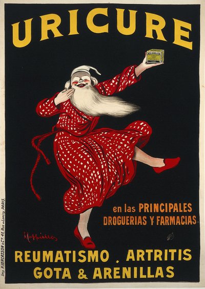 Virtsahoito, c. 1910. tekijältä Leonetto Cappiello