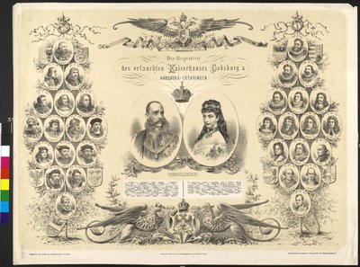 Itävallan arkkiherttua Habsburgin ja Habsburg-Lothringenin aatelissuvun regentti. tekijältä Leonhard Bauer