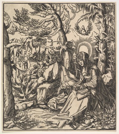 Toggenburgin pyhä Ita, Habsburgin pyhistä, 1516-18. tekijältä Leonhard Beck