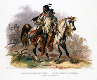 A Blackfoot Indian on horseback, 1843   1148998   fi       finnish Successfully Translated  Original: The Actor Ichikawa Danjuro V as Ashikaga Takauji in the Play Kaeribana Eiyu Taiheiki, Performed at the Nakamura Theater in the Eleventh Month, 1779 Transl tekijältä Leopold Beyer