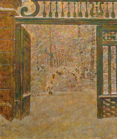 Talvi puistossa tekijältä Leopold Blauensteiner